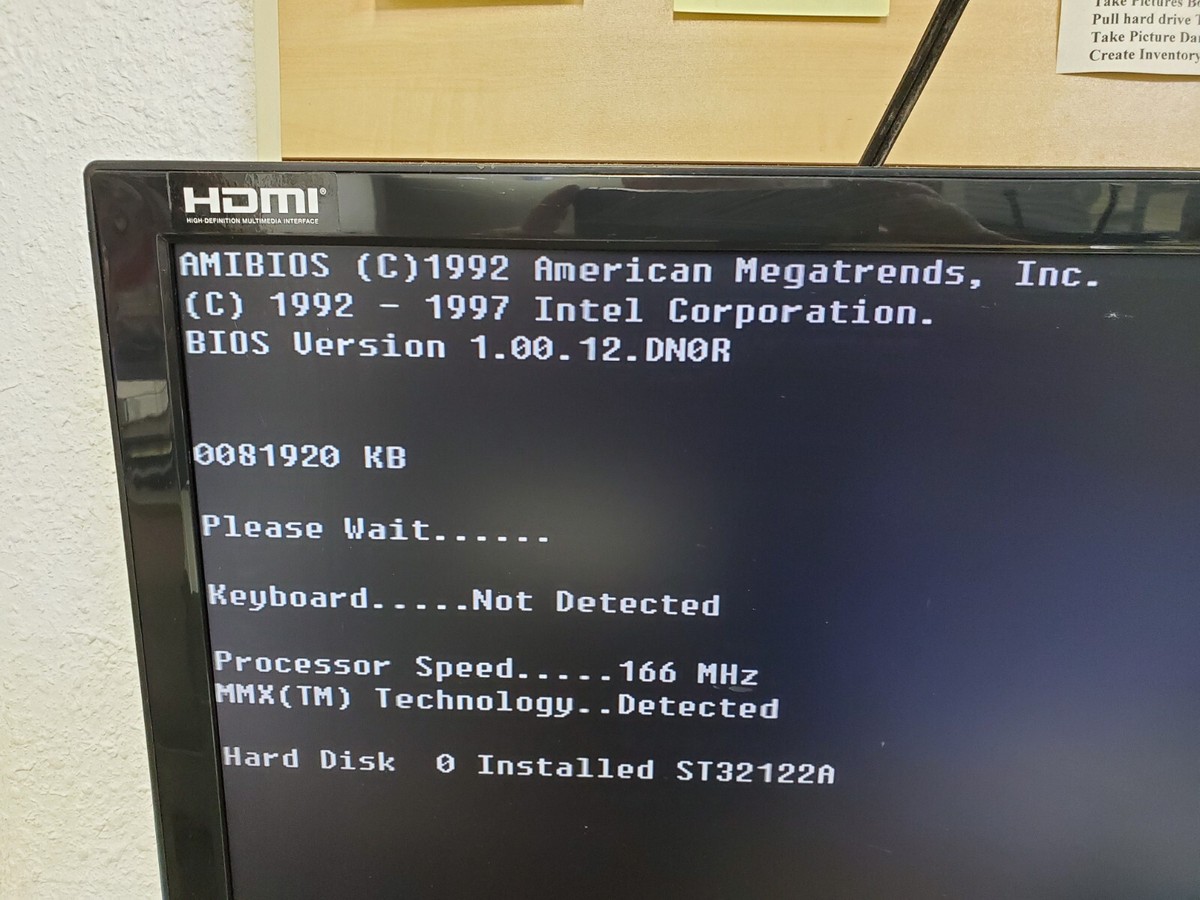 NEC Ready 9732 With Windows 95 No Front Cover See Pictures 80 Mb
