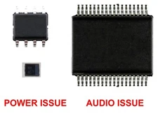 REPAIR KIT FOR SAMSUNG BN94-02077C MAIN BOARD IC COMPONENTS FOR LN40A550P3FXZA