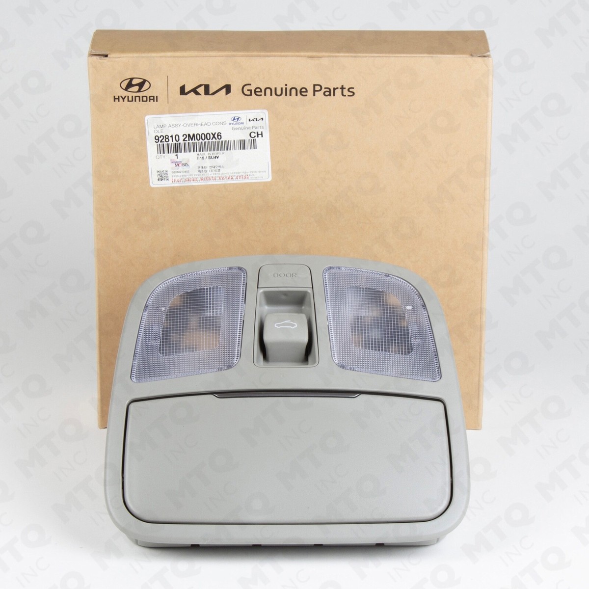 92810-2M000X6 OEM Overhead Console Lamp w/Sunroof Genesis Coupe
