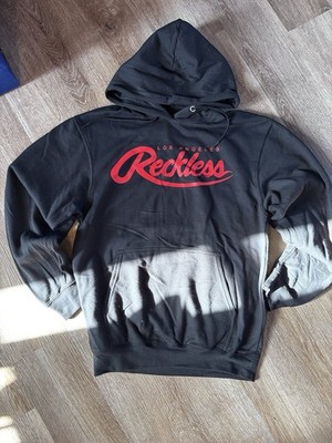 Young & Reckless Men s Los Angeles Reckless Graphic Hoodie White/Green Size M
