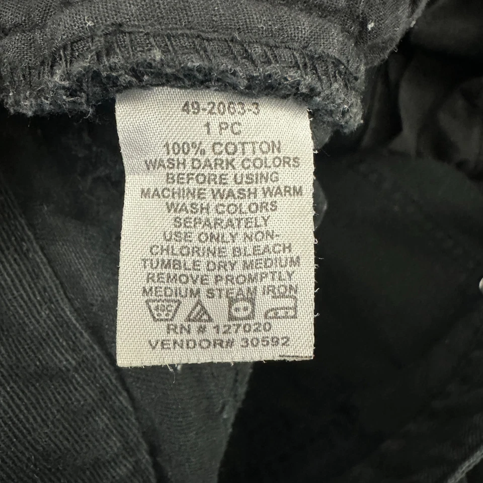 Vaqueros de mezclilla negros Chadwicks de pierna recta para mujer talla 4P Foto 4 de 4