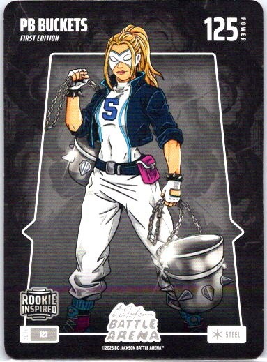 2026 Bo Jackson Battle Arena PB Buckets 1st Edition RC Paige Bueckers Steel