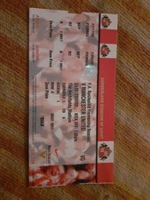 Sunderland v Manchester United  Reserve Ticket 2003/04