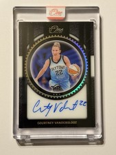 Courtney Vandersloot 2025 Panini One and One WNBA #SS-CV SnapShot Signatures /10