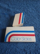 Lot of 13 Vintage 35mm film photo Color Home Slides Open Box of 13