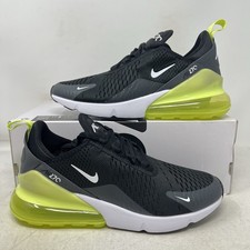 Nike Air Max 270 Men's Shoes Light Lemon Twist Black No Lid