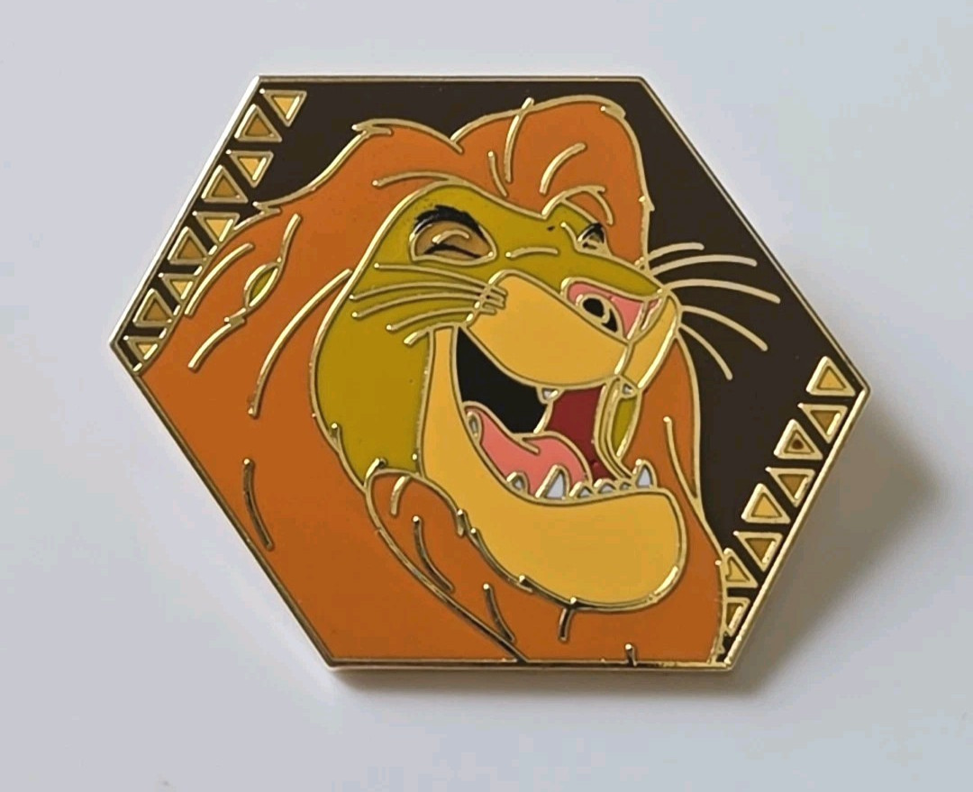 2024 Disney Lion King Mufasa Laughing Characters Mystery 30th Anniversary Pin