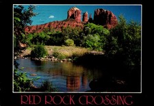 RED ROCK CROSSING IN OAK CREEK CANYON COURTHOUSE  SEDONA AZ POSTCARD L3