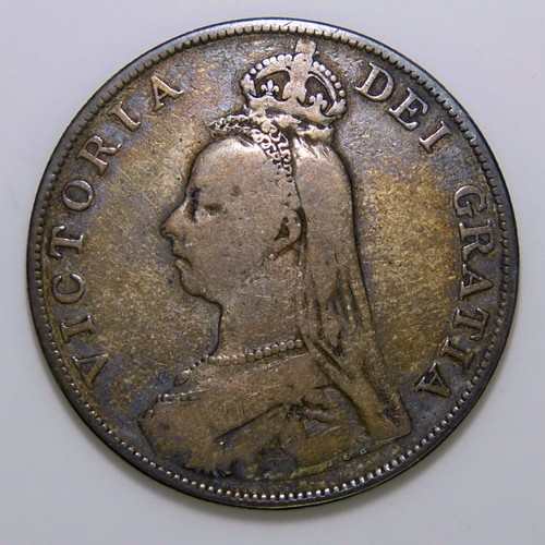 1889 Great Britain Double Florin Inverted 1 ERROR -Victor 1 a- i924