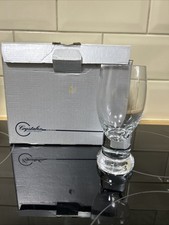 Crystalsex Vintage Bohemia Czech Republic Set of 6 Port/Wine Glasses Boxed New