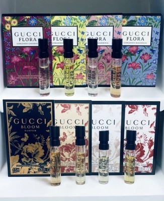 Gucci Flora & Bloom Collection For Women Sample Spray 8pc Set