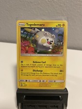Togedemaru SM09 Black Star Promo Holofoil rara carta Pokemon Holo