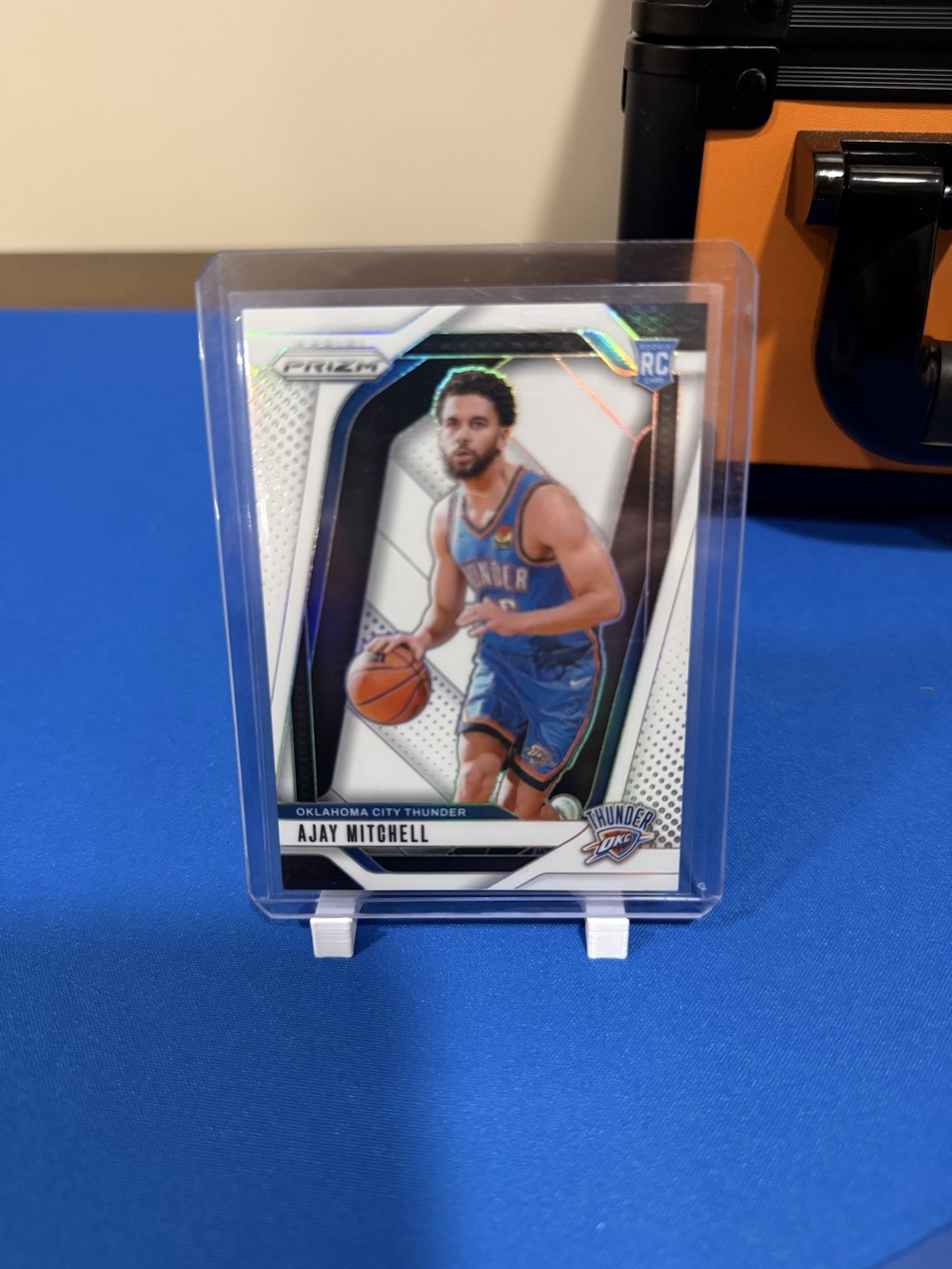 2024-25 Panini Prizm - Ajay Mitchell #226 White Prizm /175 (RC)