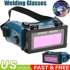For Welder Glasses Solar Powered Auto Darkening Welding Mask Helmet Eyes Goggle