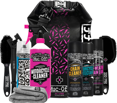 MUC-OFF USA Ultimate Motorcycle Cleaning Kit 20093US for Road & Off-Road Bikes