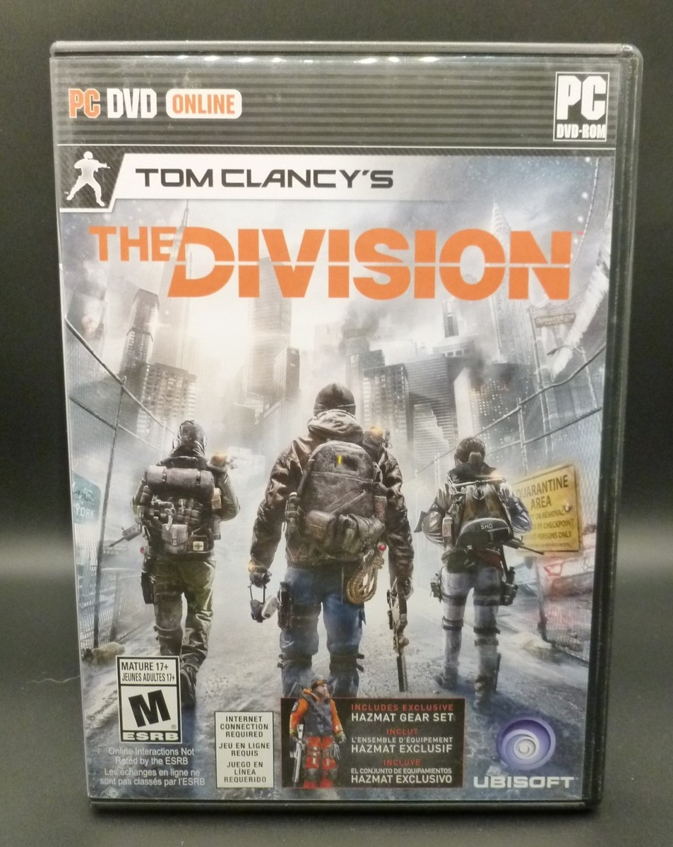 TOM CLANCY'S THE DIVISION PC CD-ROM GAME ~ Read Listing