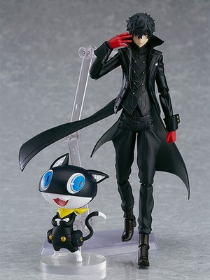 figma Joker (Persona 5) Action Figure with Morgana Max