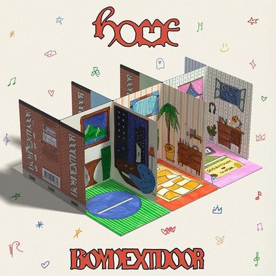 BOYNEXTDOOR [HOME] 1st Studio Album WEVERSE Ver/QR+Photo Card+Card+6Sticker+GIFT