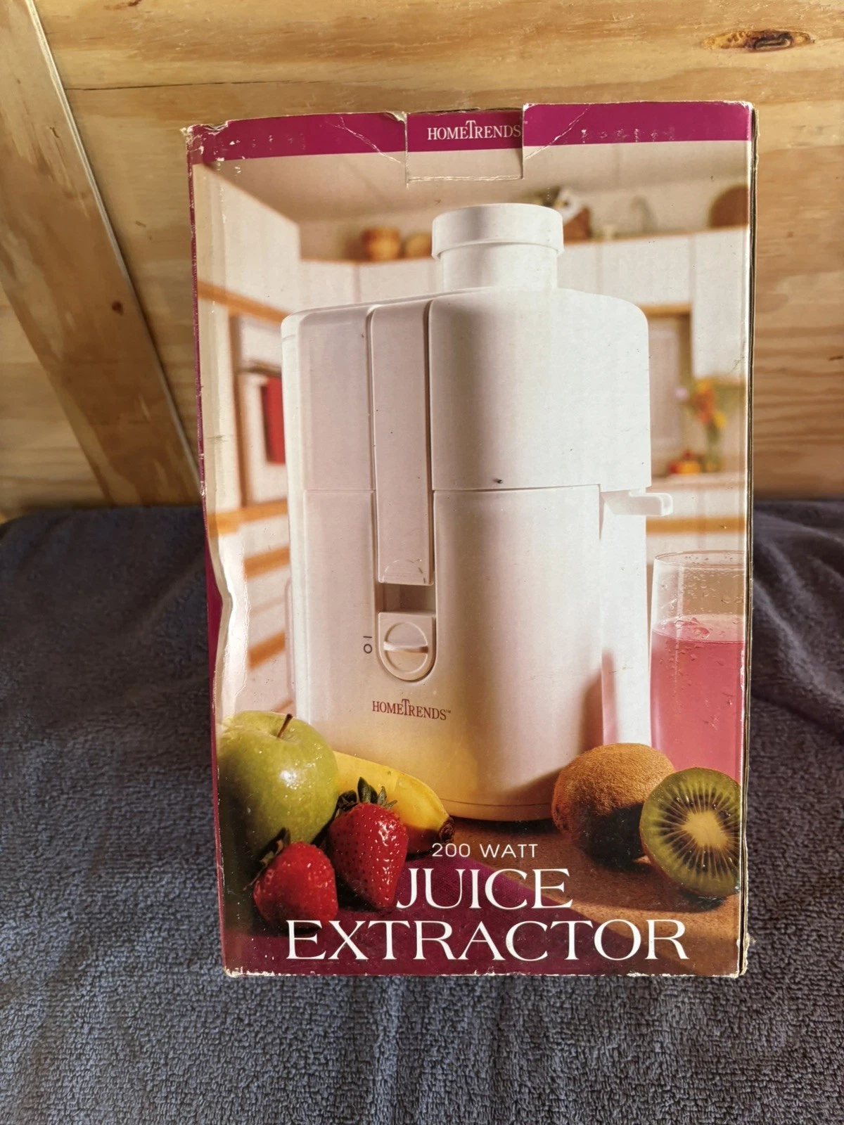 Home Trends Juice Extractor Hometrends KJE-211 Fruit Vegetable Healthy Juicers