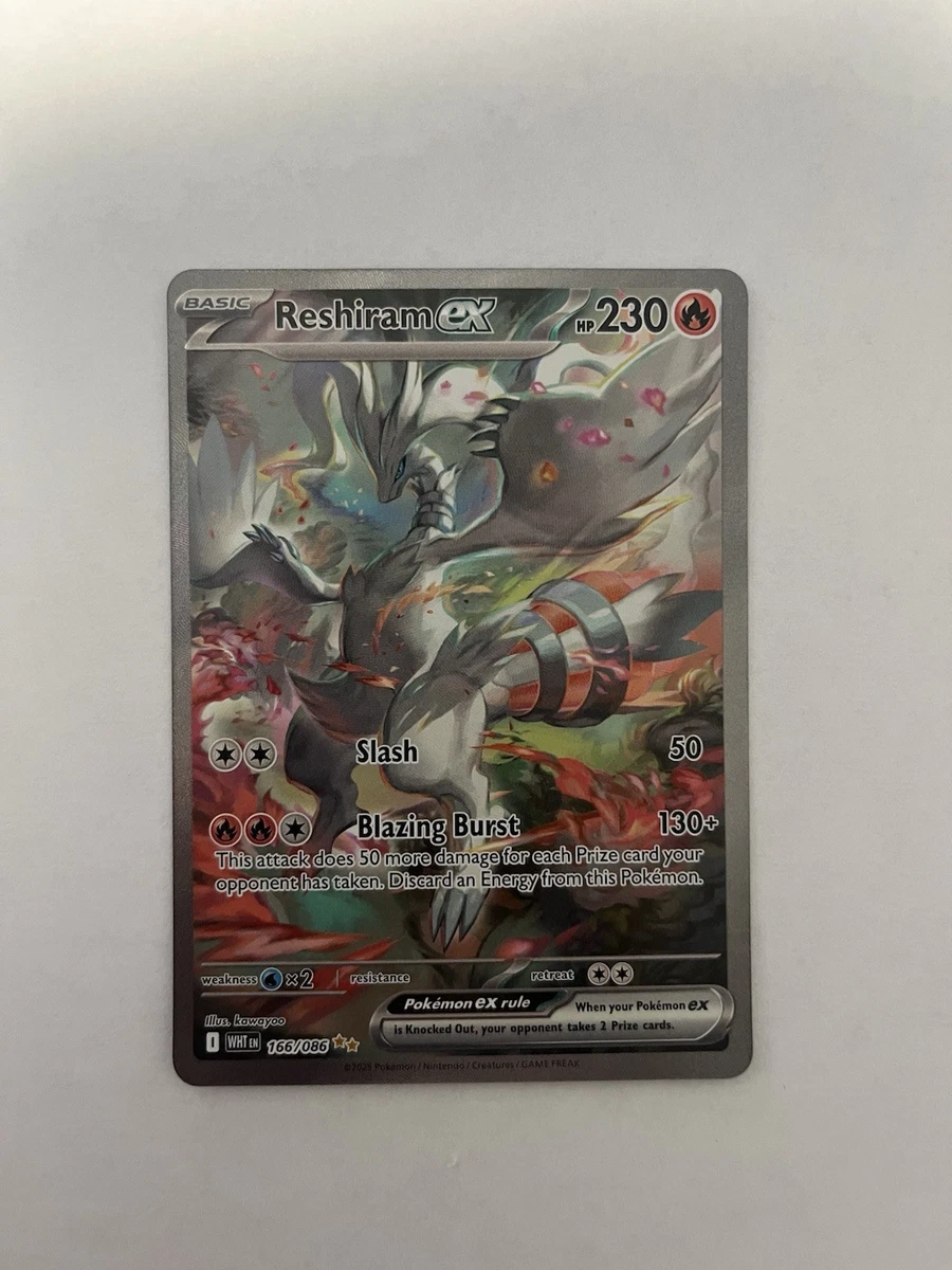 【PSA10】 RESHIRAM EX SPECIAL ART RARE PSA 10 Reshiram ex 166/086 special art rare 2025 GEM MT from Japan