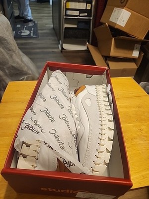 Women's Studio C White And Tan Sneakers Size Euro  38