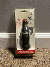 Vintage Coca Cola Bottle Stapler..BRAND NEW...Factory Sealed.with Bonus Staples