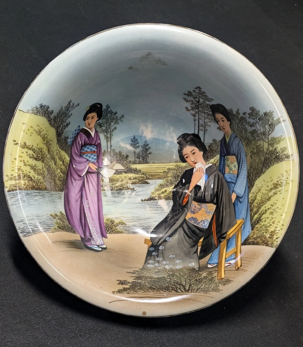 陶瓷古董日本盘子| eBay
