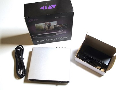 AVID AJA Artist DNxIV Thunderbolt Capture and Output IO  for editing 4k Video