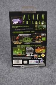 Sega Saturn Alien Trilogy PAL OVP Anleitung Retro Sci-Fi Shooter
