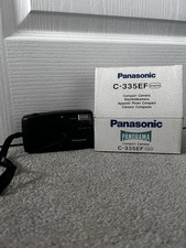 Panasonic C-335EF Vintage 35mm Compact Point & Shoot Camera Graphite Tested