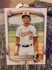Elvin Garcia, 1st Bowman, Base - 2025 Bowman Prospects Baseball