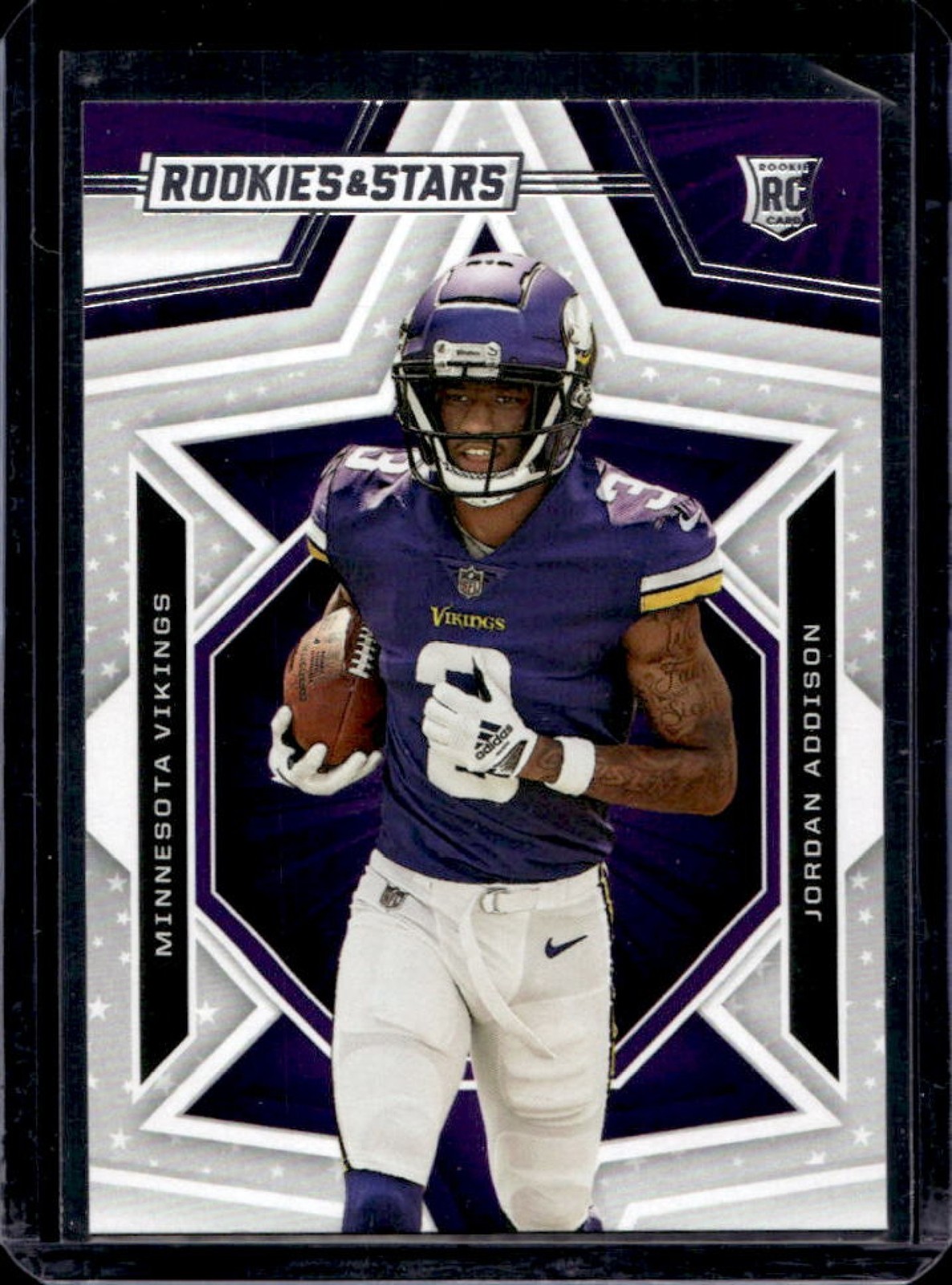 2023 Panini Rookies & Stars Jordan Addison RC Rookie #157 Vikings