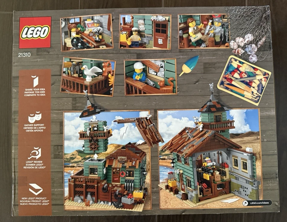 LEGO Ideas: Old Fishing Store (21310) New & Sealed - Image 2 of 4