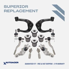 AUTOACER -14pc Front Upper Arms Lower Arm Bushes Ball Joints Tie Rods For Tacoma