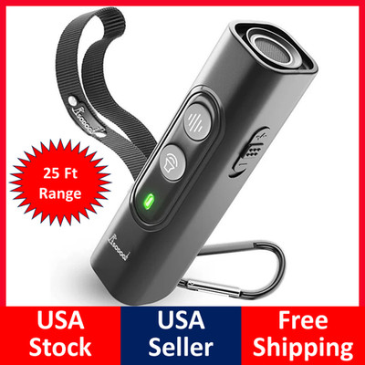 POWERFUL Ultrasonic Dog Bark Deterrent Device Bark Stopper for All Dog Size 25Ft