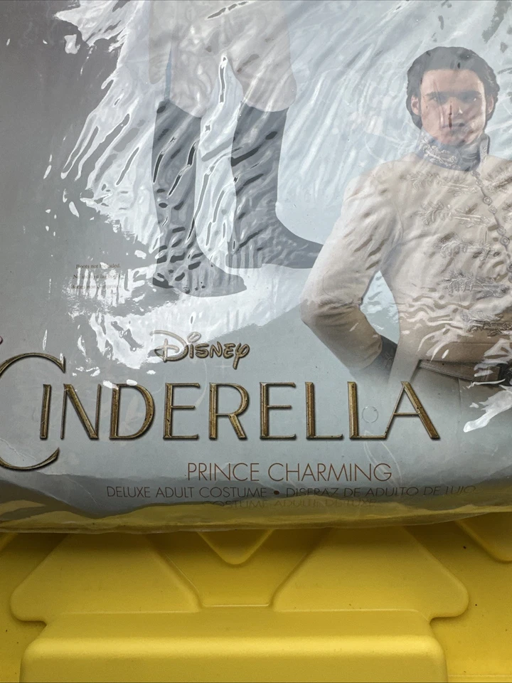 白马王子迪士尼灰姑娘花式万圣节豪华成人XXL服装 — 第 4/4 张图片