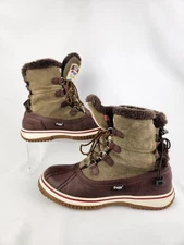 Pajar Canada Women's US Sz 9-9.5  Iceberg Faux Fur Rubber Duck Snow Lined Boots