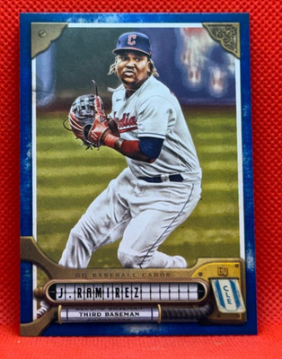 2022 TOPPS GIPSY QUEEN GUARDIANS JOSE RAMIREZ INDIGO 209/250 #251