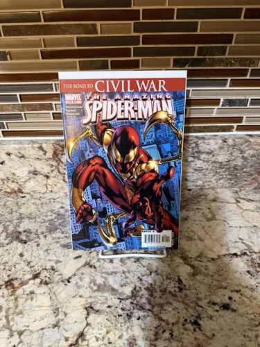 Amazing Spider-Man #529 NM+ 9.6 9.8 1st Iron Spider Marvel  2006 High Grade