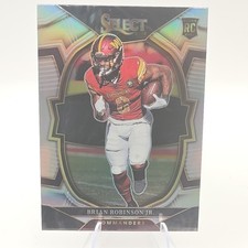 Panini 2022 Select Concourse Prizm Rookie Silver Brian Robinson Jr. Commanders 