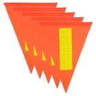 Drapeau De Sécurité Pour Vélo - Fanion Réfléchissant Escamotable - Pour Vélo, Scooter, Fauteuil Roulant