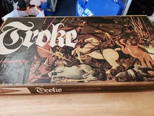 1967 Selchow Righter Troke Castle Checkers Game NMIB Complete