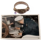 Marine U923 U-boat WW2 German Navy ring naval submarine Fish U-Boot Kriegsmarine