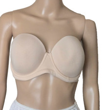 Wacoal Red Carpet Bra 854119 beige Convertible Strapless size 36DD