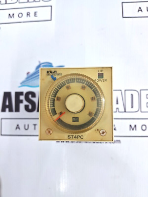 FUJI ELECTRIC ST4PC MULTI RANGE TIMER 0-.05 sec with base
