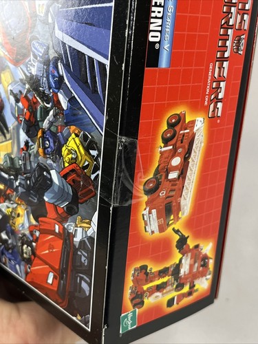 Transformers Commemorative V Inferno Complete open box 2003 Hasbro - Picture 12 of 23
