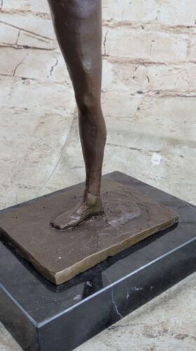 Bronze Sculpture Hand Made by Lost Wax Method Nude Dancer by Edgar Degas Figure - Picture 9 of 10