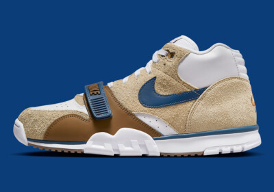Nike Air Trainer 1 Limestone Valerian Blue Brown DM0522-200 sz 8 Men's Retro
