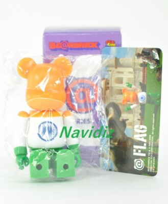 Medicom Bearbrick Series 18 Flag S18 India 100% be@rbrick World 