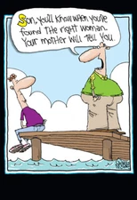 Found Right Woman - Nobleworks Funny McCoy Bros Father's Day Card by Nobleworks